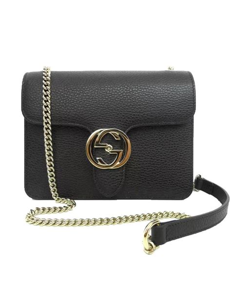 gucci gg leather crossbody